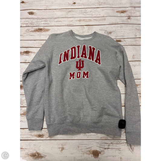 Sweatshirt Crewneck By Cmf In Grey, Size: S