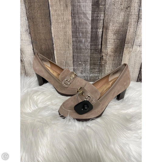Shoes Heels Block By Giani Bernini In Tan, Size: 8