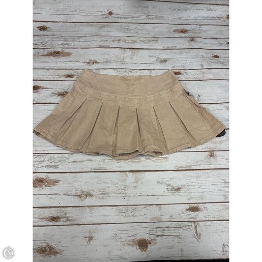 Skirt Mini & Short By American Eagle In Tan, Size: 8