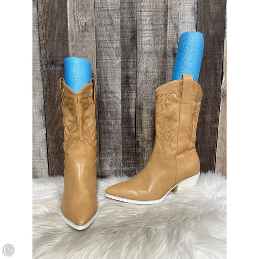 Boots Western By Oasis Society In Tan, Size: 7.5