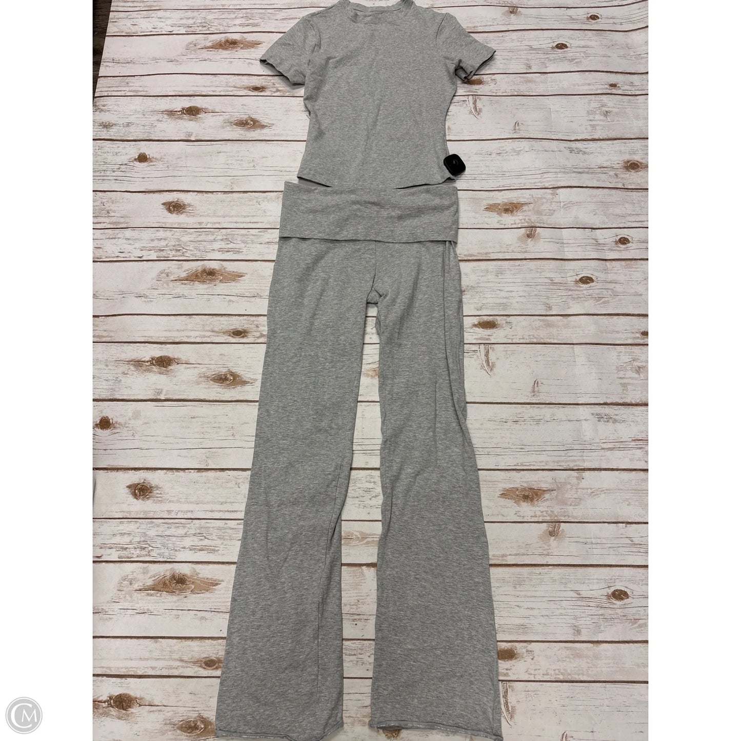 Athletic Pants 2pc By Cme In Grey, Size: Xs