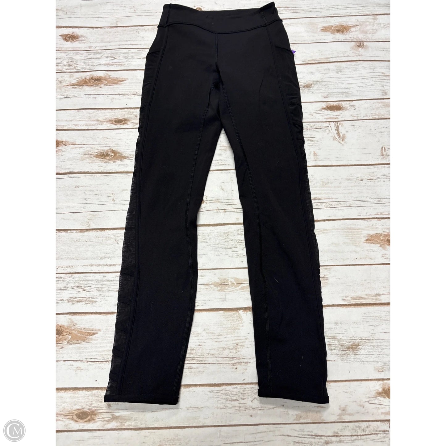 Athletic Leggings By Lululemon In Black, Size: Xs