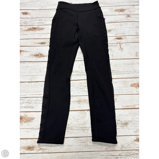 Athletic Leggings By Lululemon In Black, Size: Xs