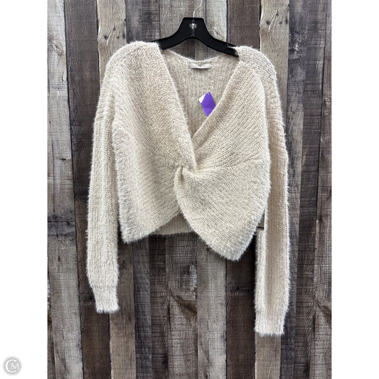 Sweater By Active Usa In Ivory, Size: L