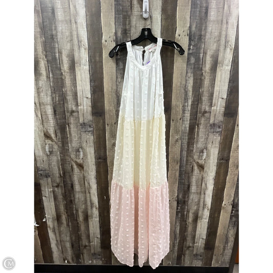 Dress Casual Maxi By Andree By Unit In Multi-colored, Size: L