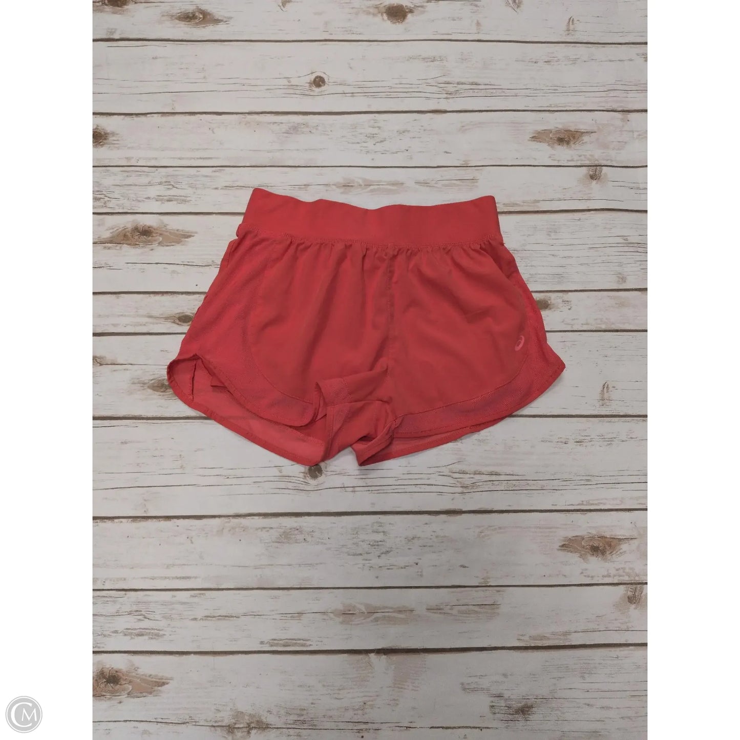 Athletic Shorts By Asics In Coral, Size: S