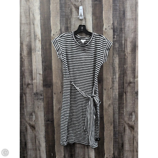Dress Casual Midi By J. Crew In Black & White, Size: Xxs