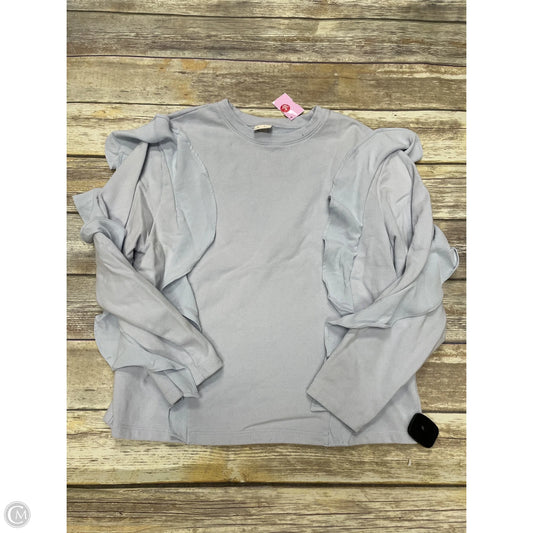 Top Long Sleeve By A New Day In Blue, Size: M