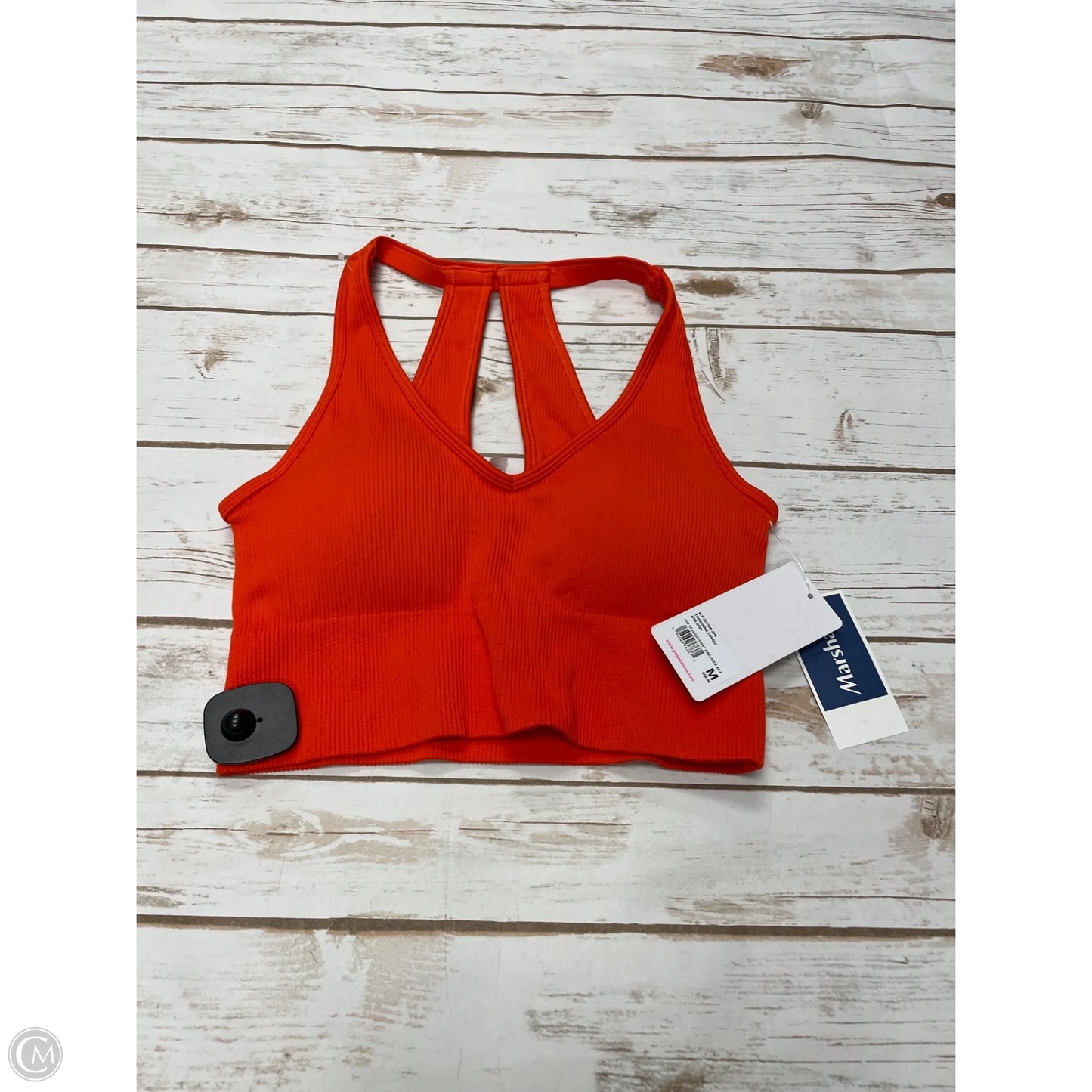 Athletic Tank Top By Yogalicious In Orange, Size: M