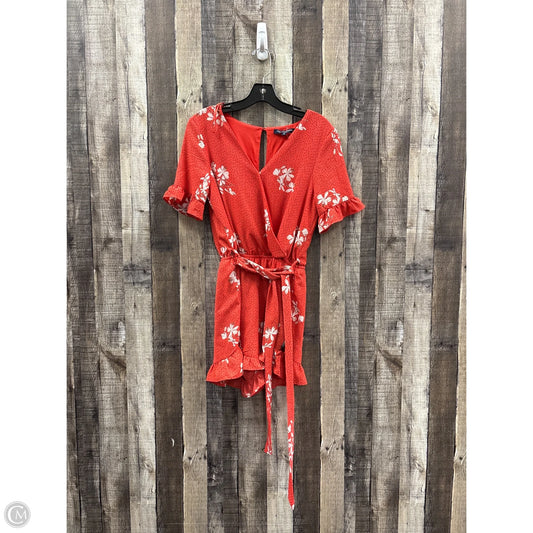 Romper By One Clothing In Red, Size: S
