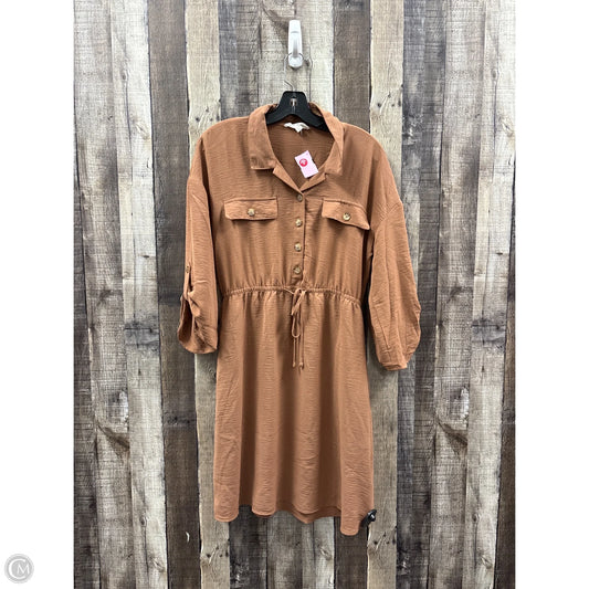 Dress Casual Short By Lucky Brand In Tan, Size: M