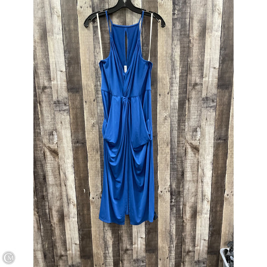 Dress Casual Midi By Bcbgeneration In Blue, Size: M