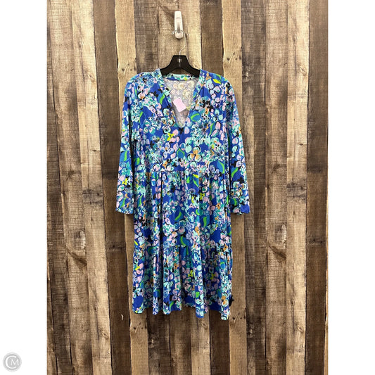 Dress Designer By Lilly Pulitzer In Floral Print, Size: M