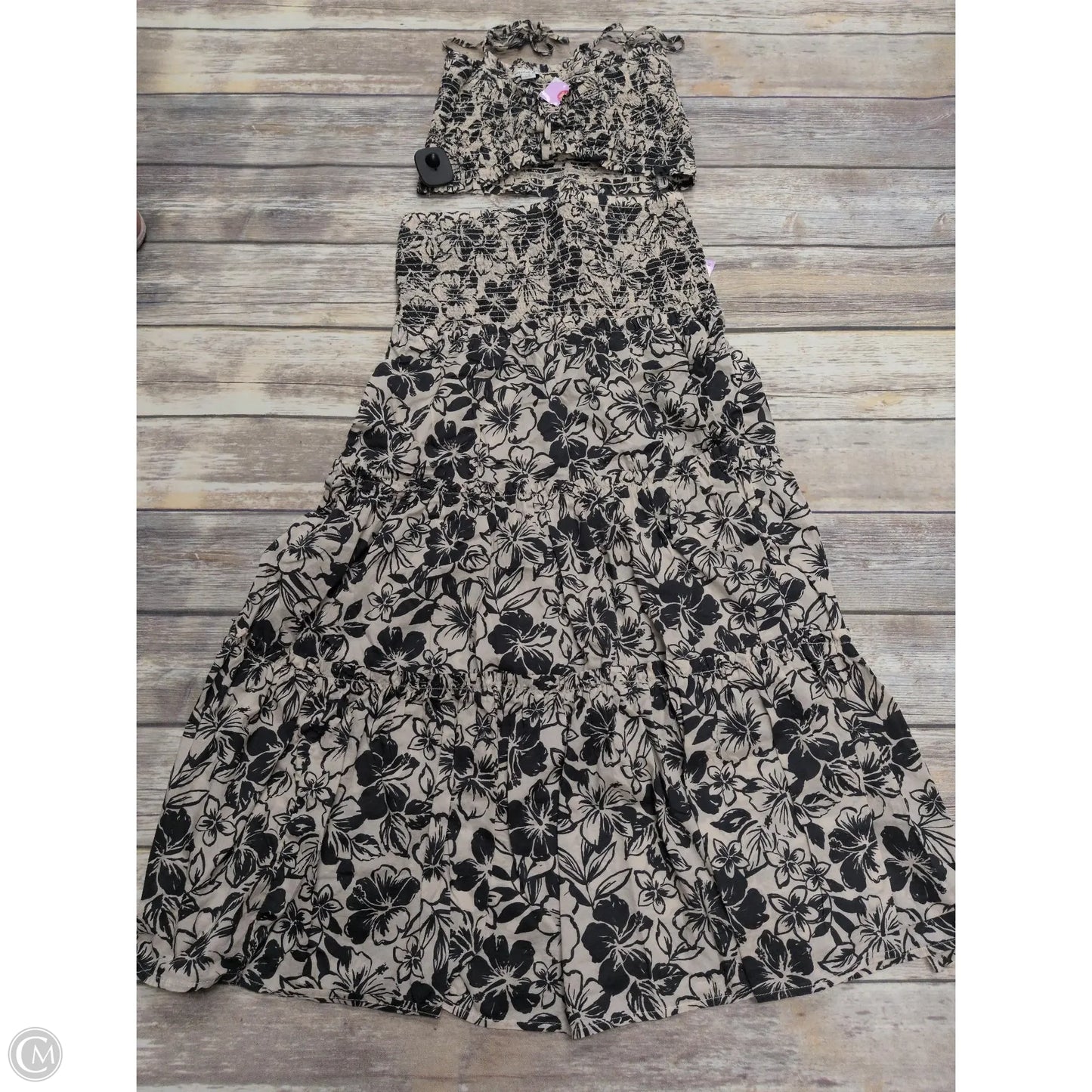 Skirt Set 2pc By American Eagle In Floral Print, Size: M