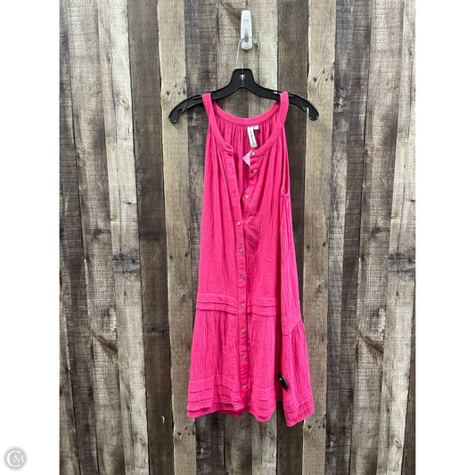 Dress Casual Short By Grace + Karma In Pink, Size: S