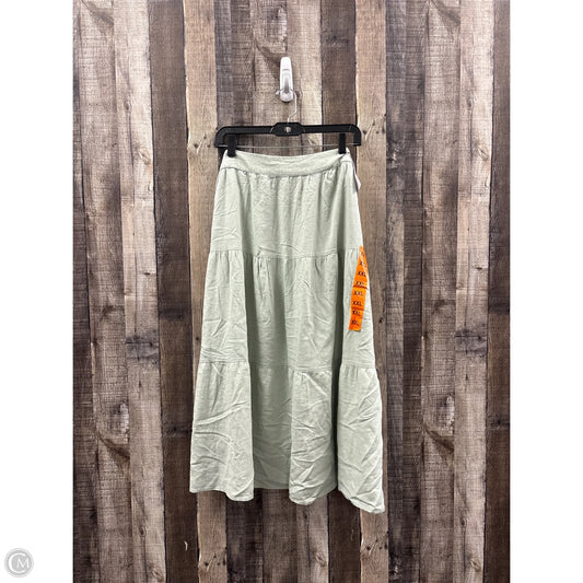 Skirt Maxi By Matty M In Green, Size: Xxl