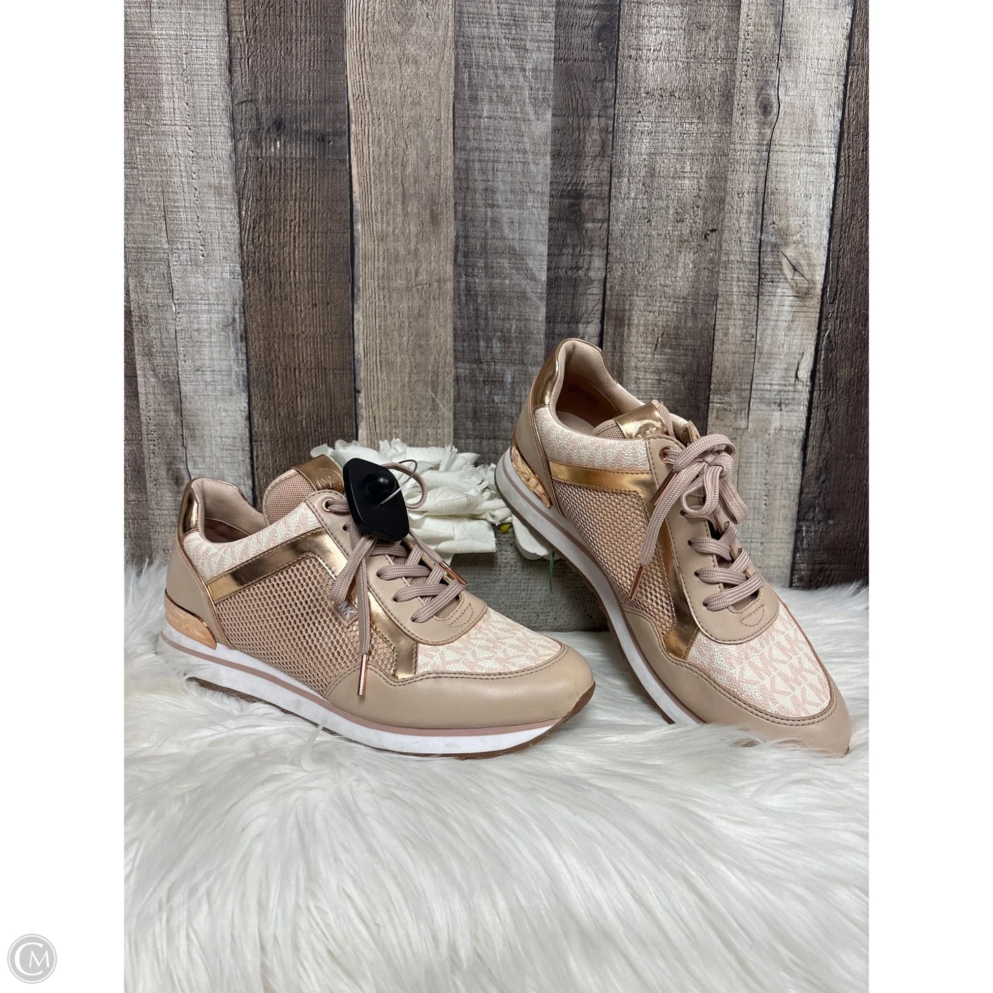 Shoes Designer By Michael Kors In Pink, Size: 10