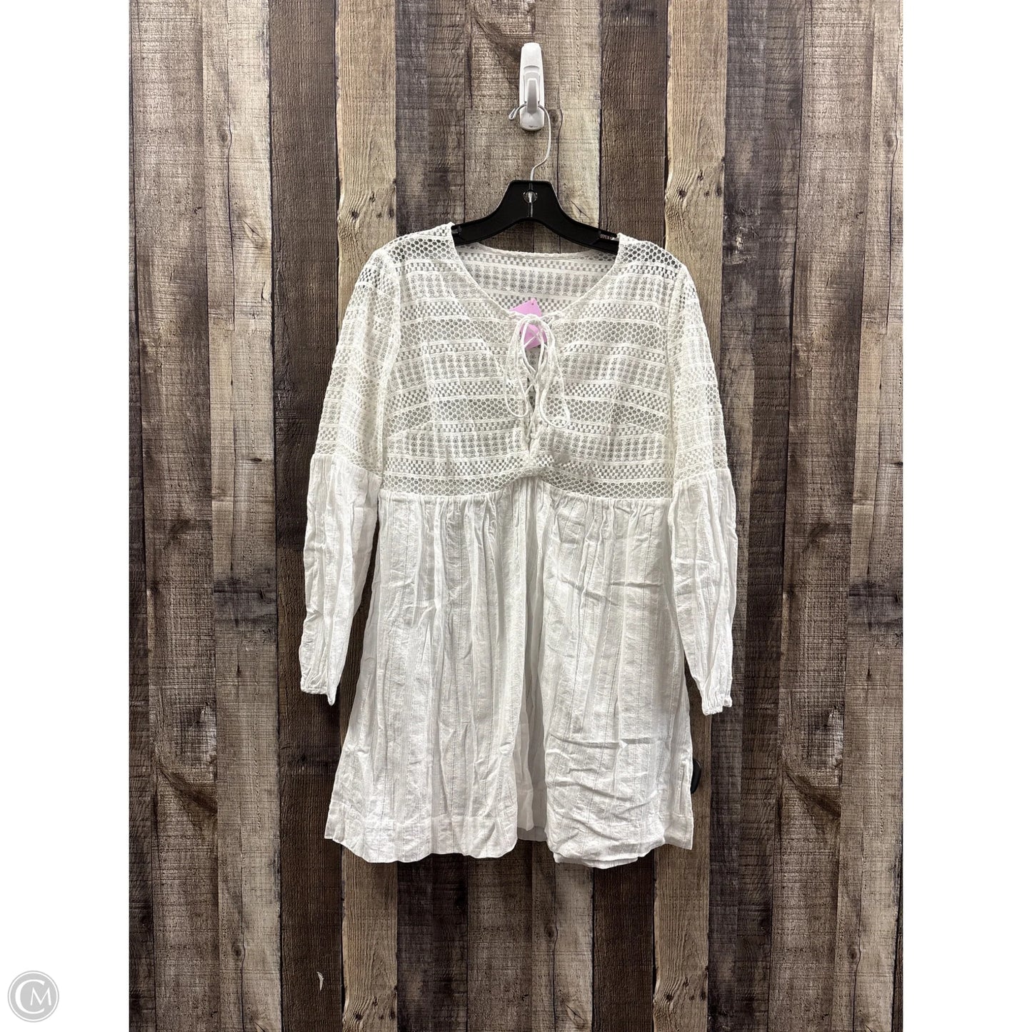 Swimwear Cover-up By Cmf In White, Size: S