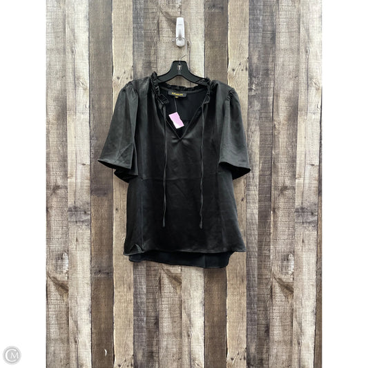 Top Short Sleeve By Sugar Lips In Black, Size: M