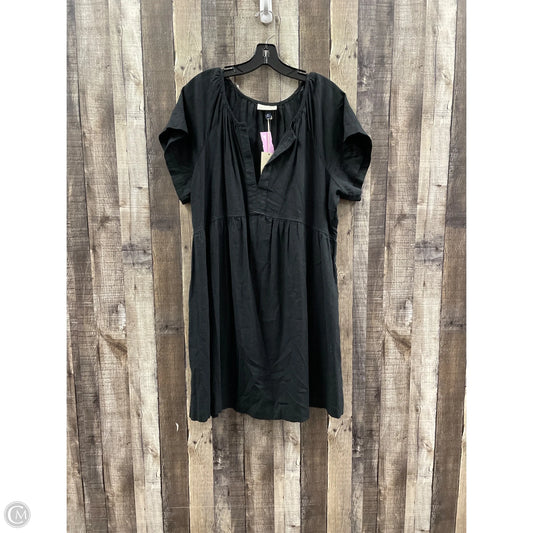 Dress Casual Short By Universal Thread In Black, Size: Xxl