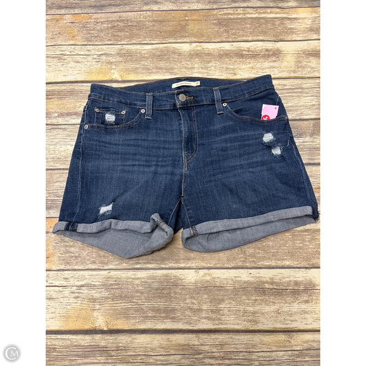 Shorts By Levis In Blue Denim, Size: 12