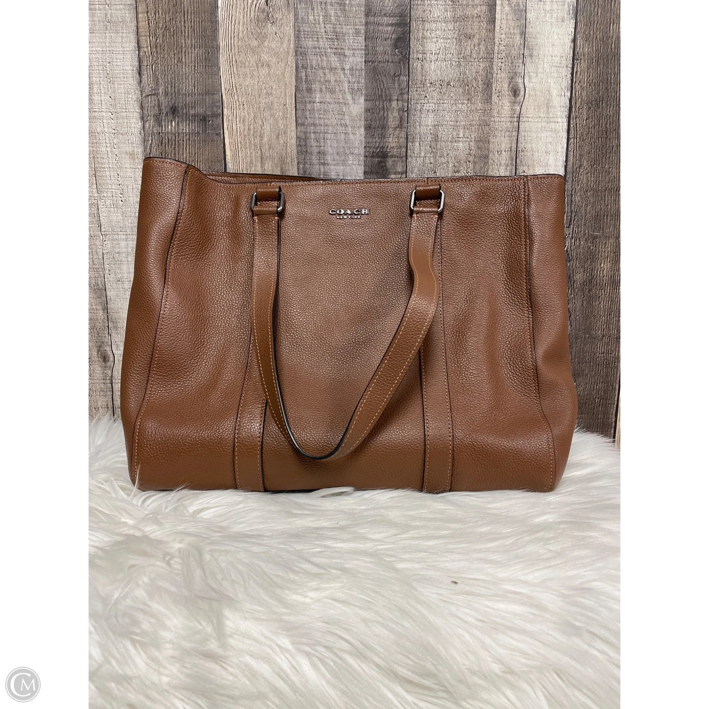 Handbag Designer By Coach, Size: Large