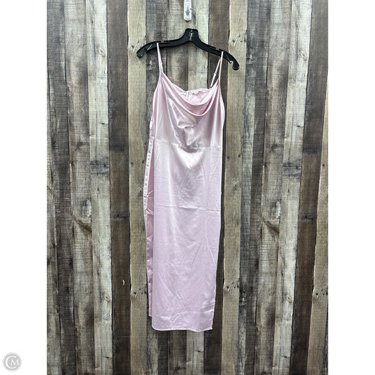 Dress Casual Midi By Venus In Pink, Size: M