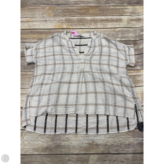 Top Short Sleeve By Madewell In Multi-colored, Size: Xs