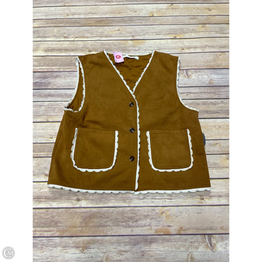 Vest Faux Fur & Sherpa By Altard State In Multi-colored, Size: M