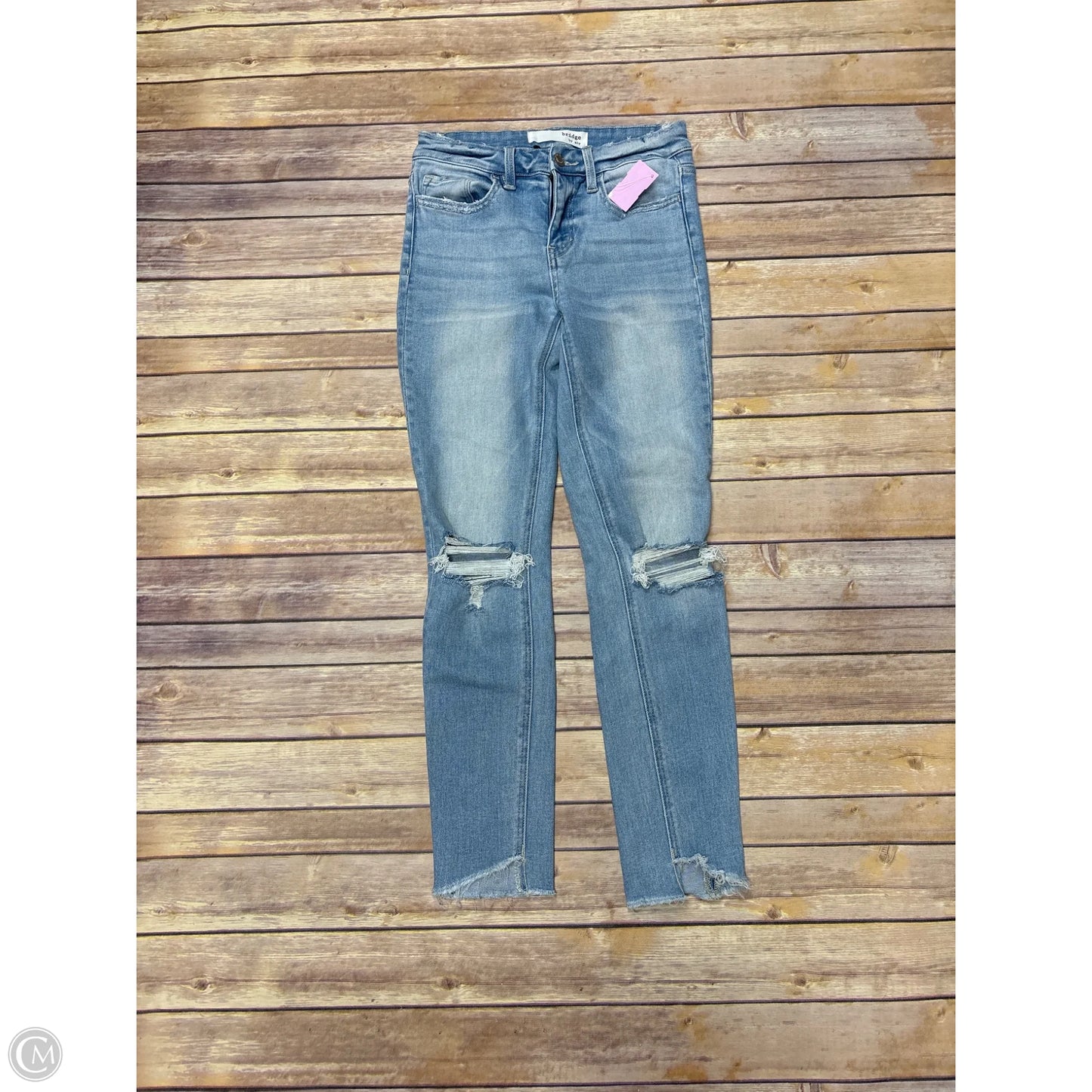 Jeans Straight By Cme In Blue Denim, Size: 2