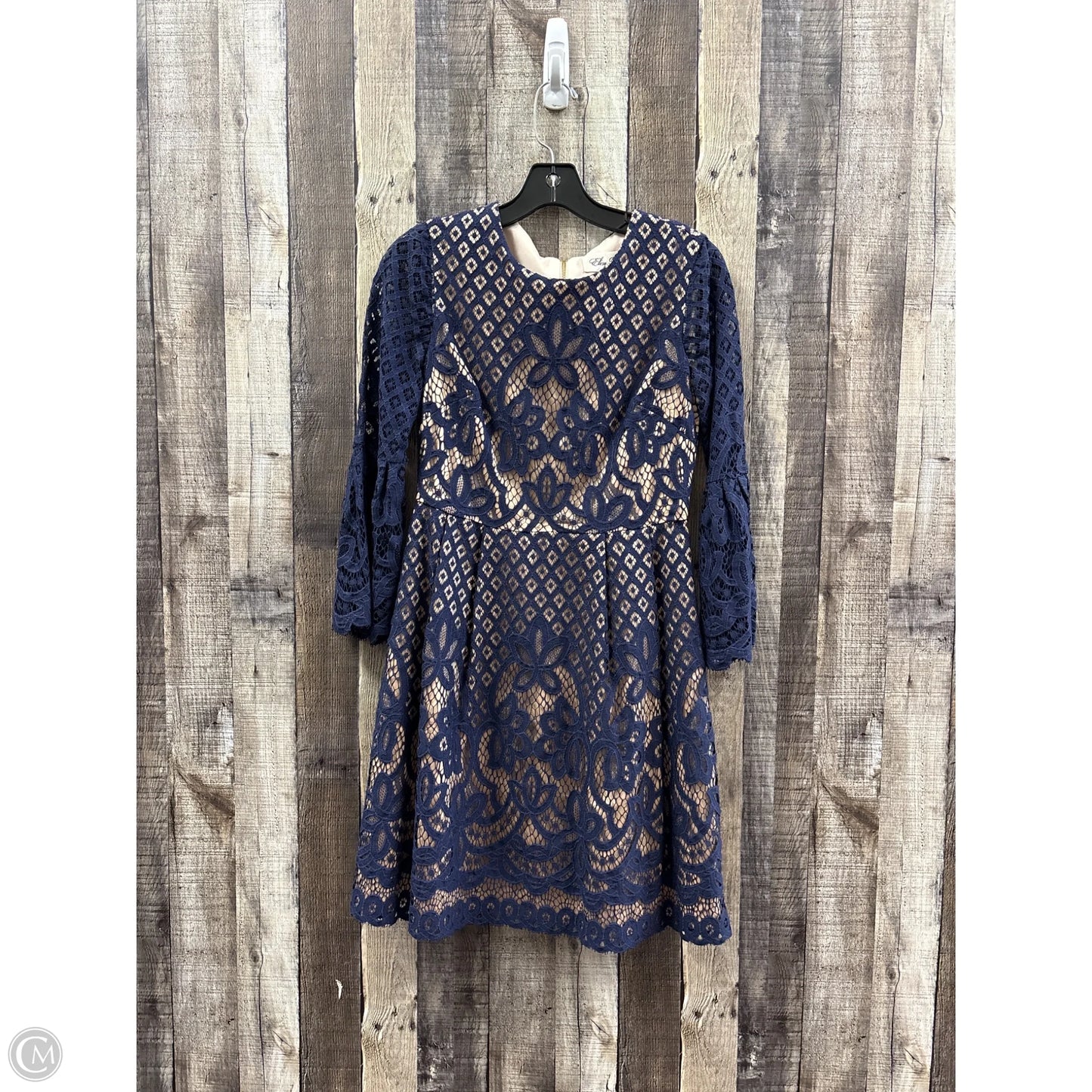 Dress Party Short By Eliza J In Navy, Size: Xs