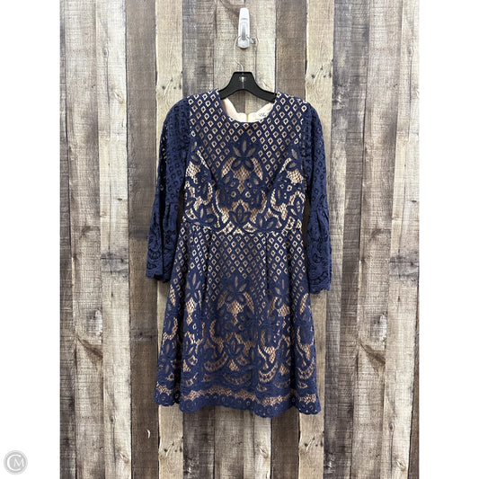 Dress Party Short By Eliza J In Navy, Size: Xs