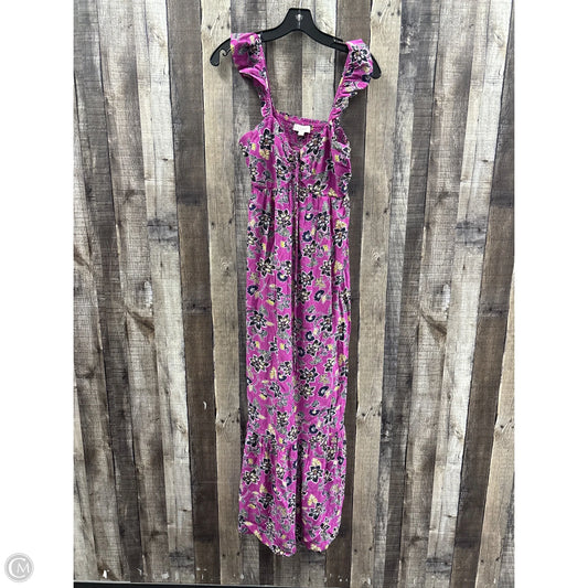 Dress Casual Maxi By Loft In Multi-colored, Size: S