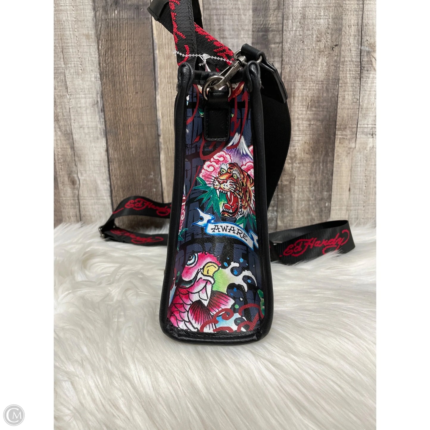 Crossbody By Ed Hardy, Size: Medium