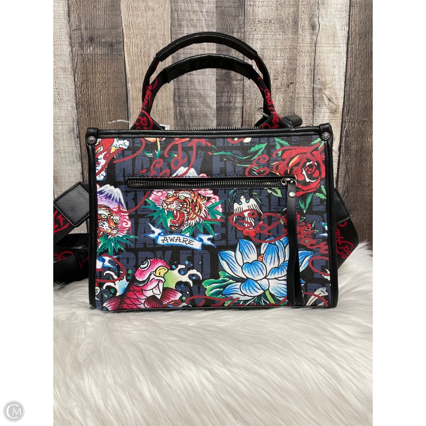 Crossbody By Ed Hardy, Size: Medium