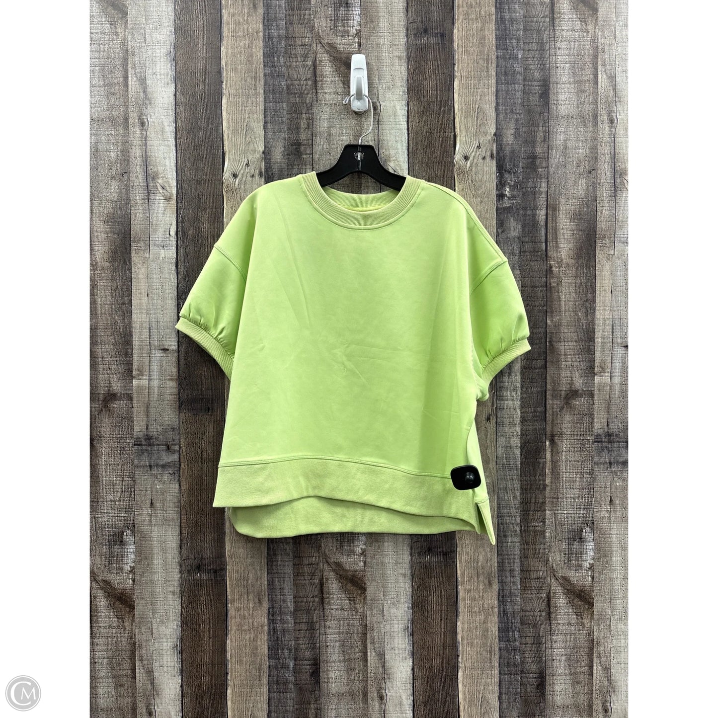 Top Short Sleeve Basic By Sas In Green, Size: M
