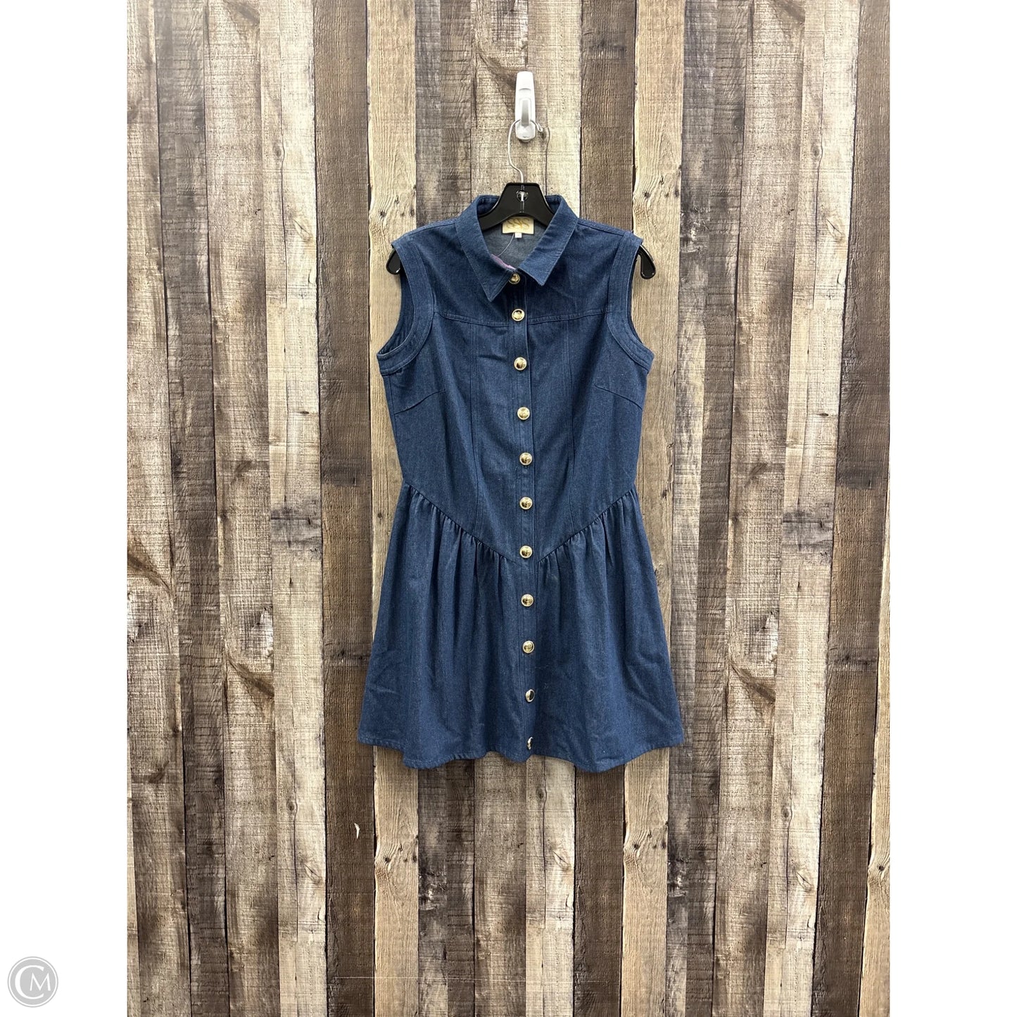Dress Casual Short By Sas In Blue Denim, Size: S
