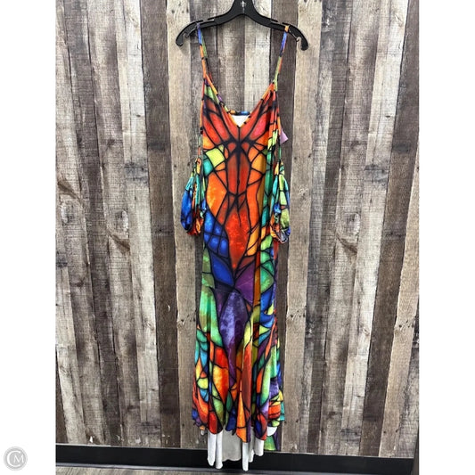 Dress Casual Maxi By Shein In Multi-colored, Size: 1x