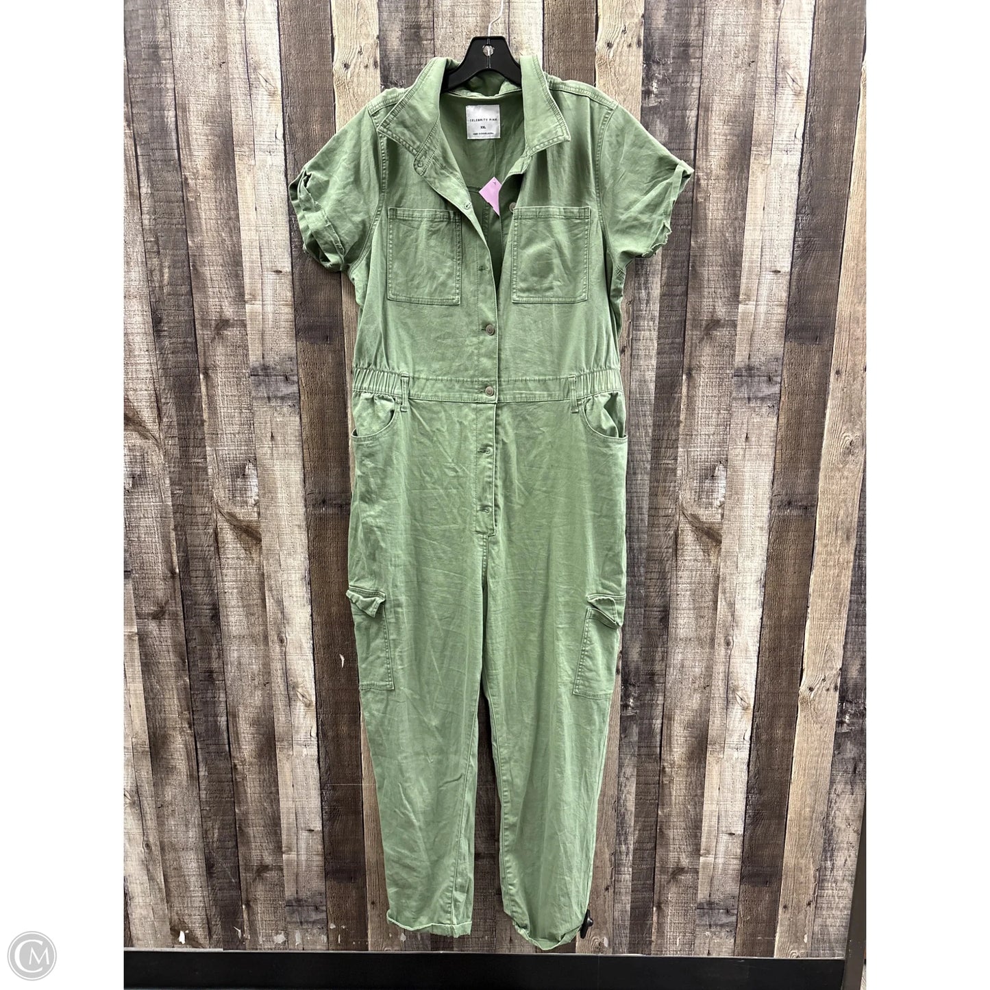 Jumpsuit By Celebrity Pink In Green, Size: Xxl