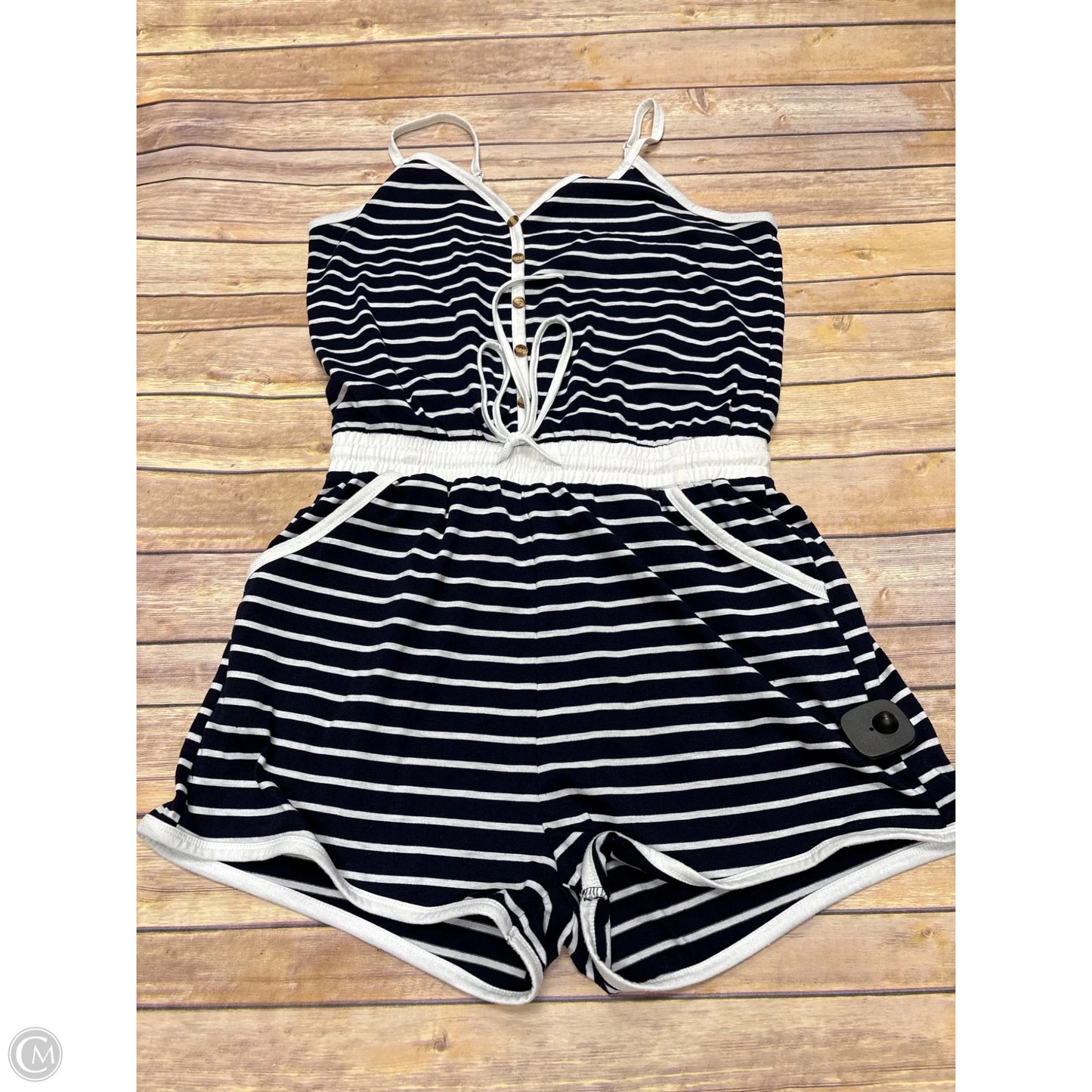 Swimwear Cover-up By Cupshe In Striped Pattern, Size: L