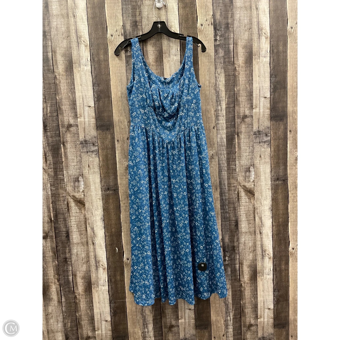 Dress Casual Maxi By Cmf In Blue, Size: L