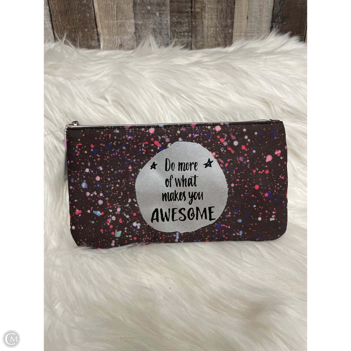 Makeup Bag By Cmf, Size: Medium