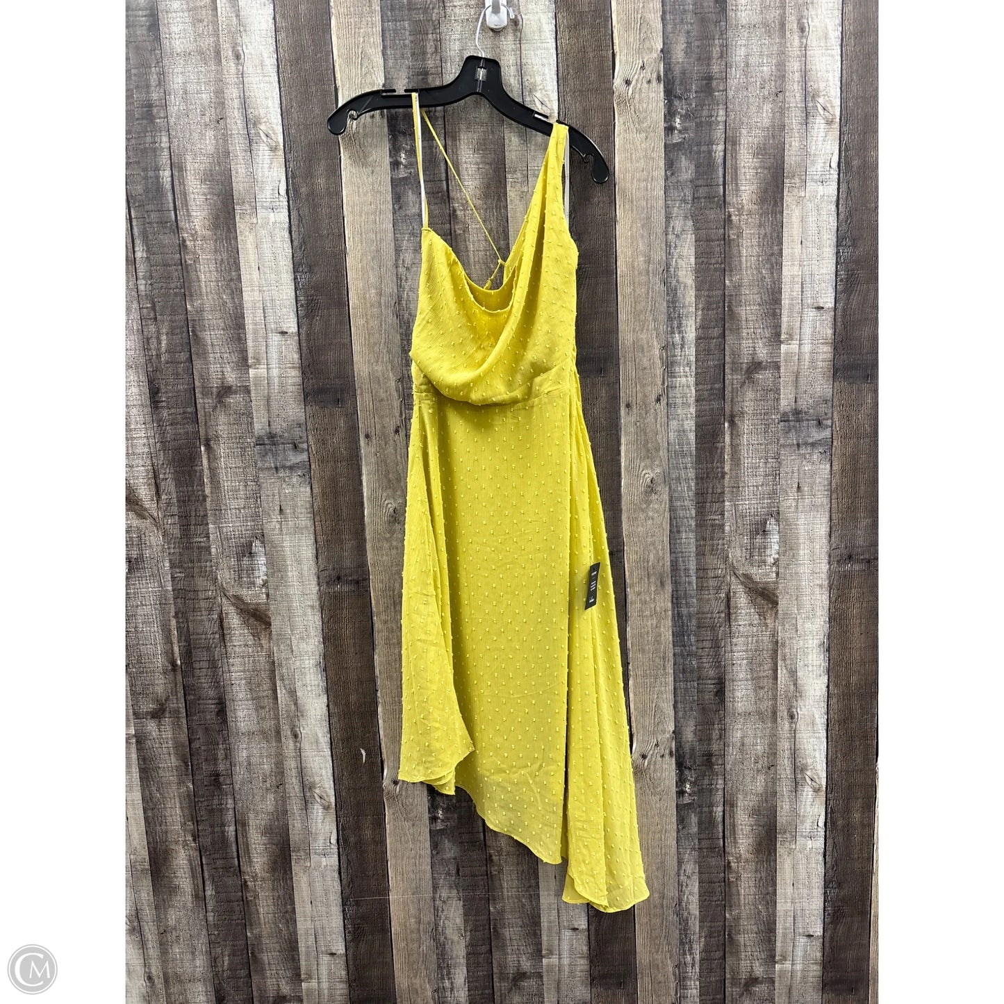 Dress Casual Midi By Lulus In Gold, Size: S