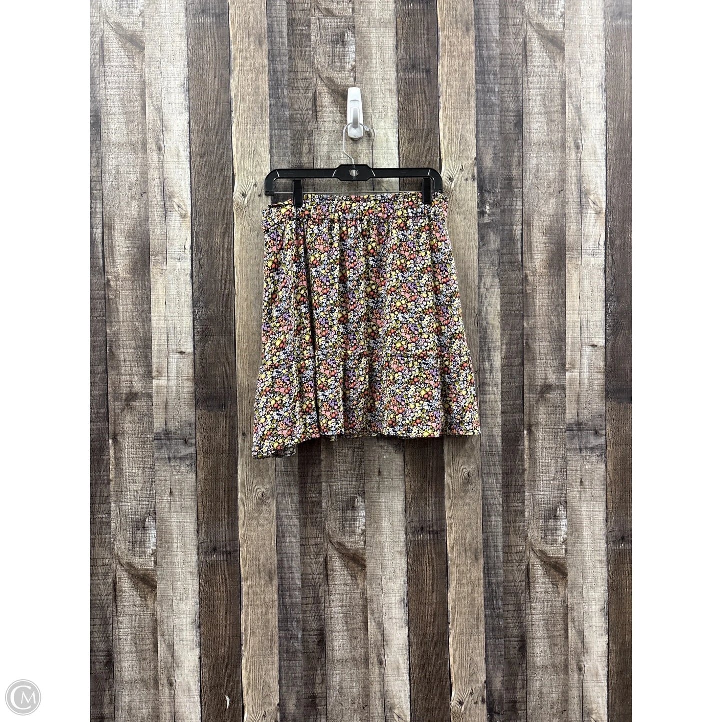 Skirt Mini & Short By Loft In Floral Print, Size: M
