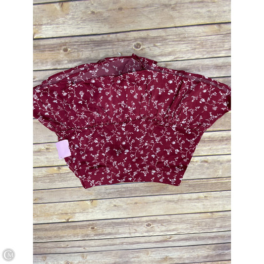 Skirt Mini & Short By Forever 21 In Maroon, Size: Xs