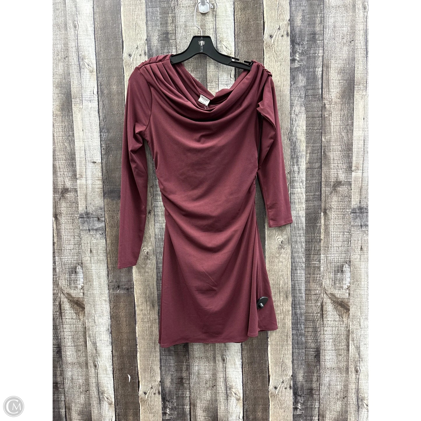 Dress Casual Short By Abercrombie And Fitch In Maroon, Size: S