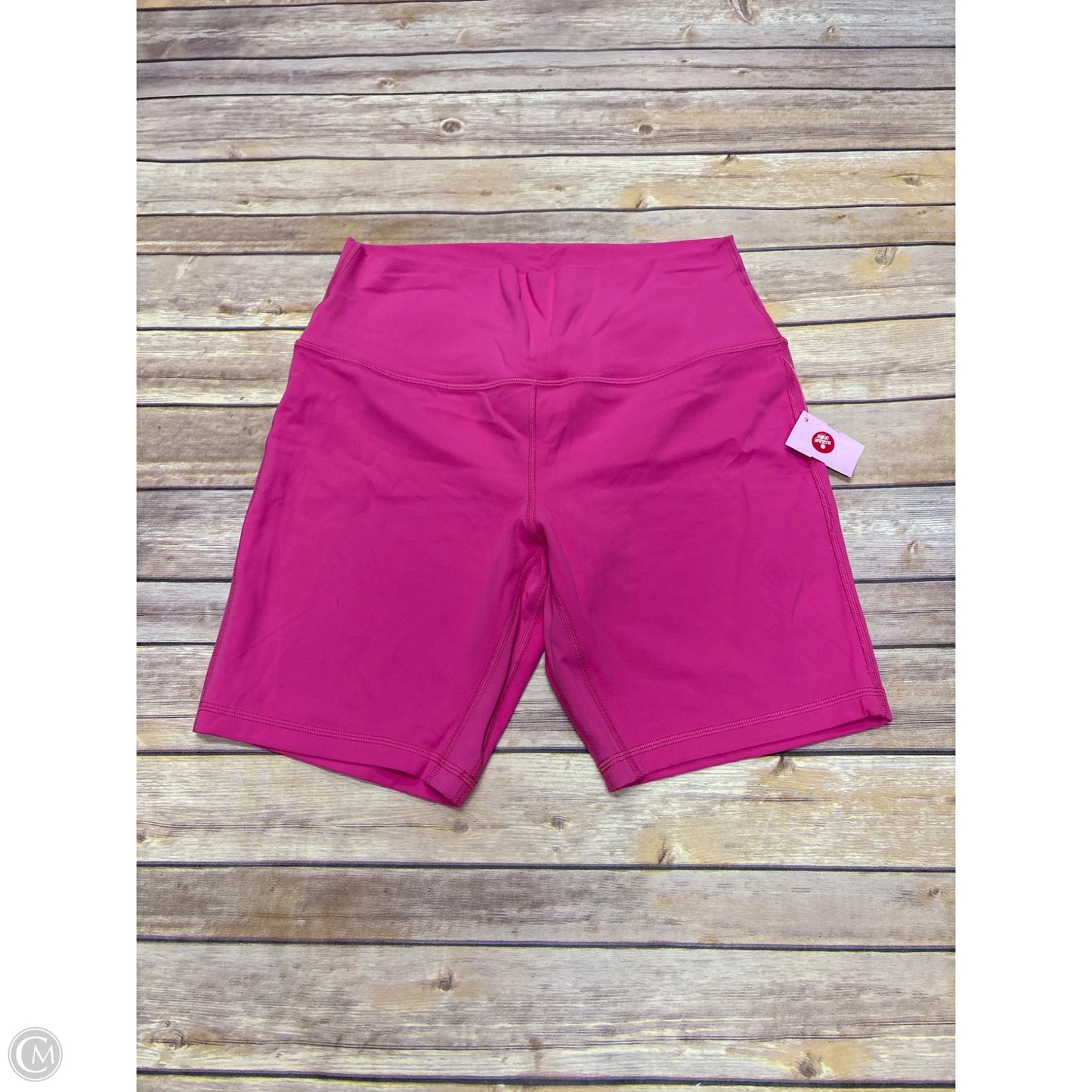 Athletic Shorts By Lululemon In Pink, Size: 12