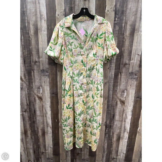 Dress Casual Maxi By Melloday In Multi-colored, Size: L