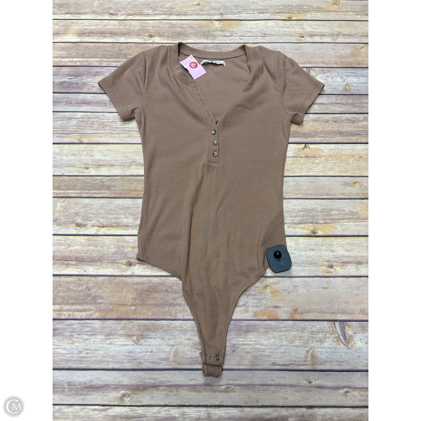 Bodysuit By Abercrombie And Fitch In Tan, Size: S