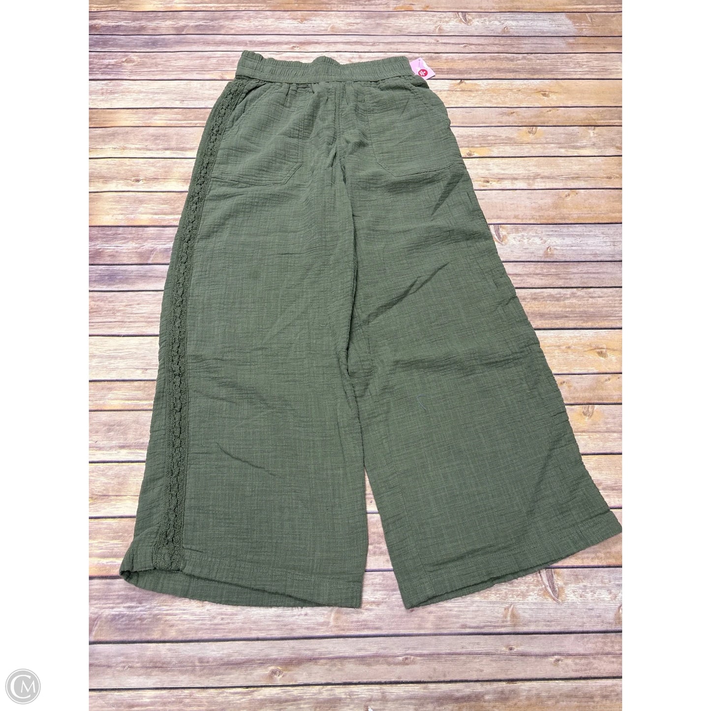 Pants Wide Leg By Aerie In Green, Size: S